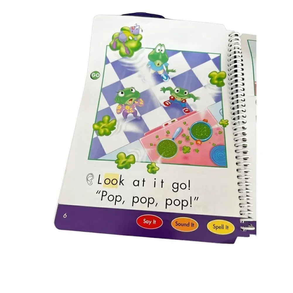LEAPFROG LEARNING SYSTEM LONG VOWELS BOOKS LEVEL 1 SET OF 3